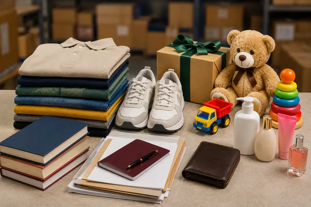 Items That Can Be Shipped via Delhifly