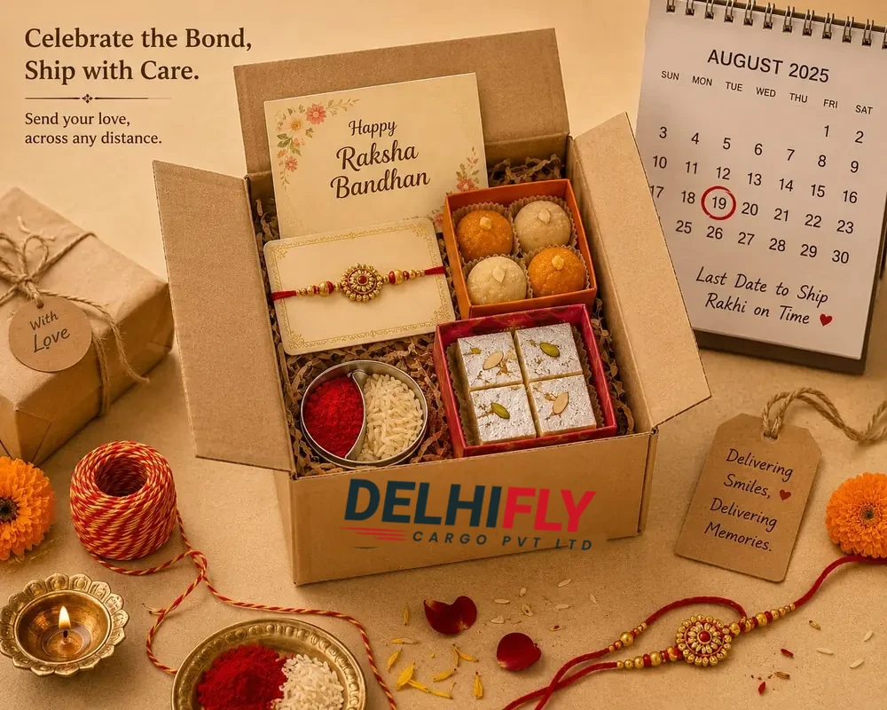 Packing rakhi and festival gifts for international courier