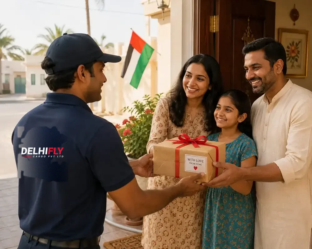 Rakhi parcel delivered abroad before festival date